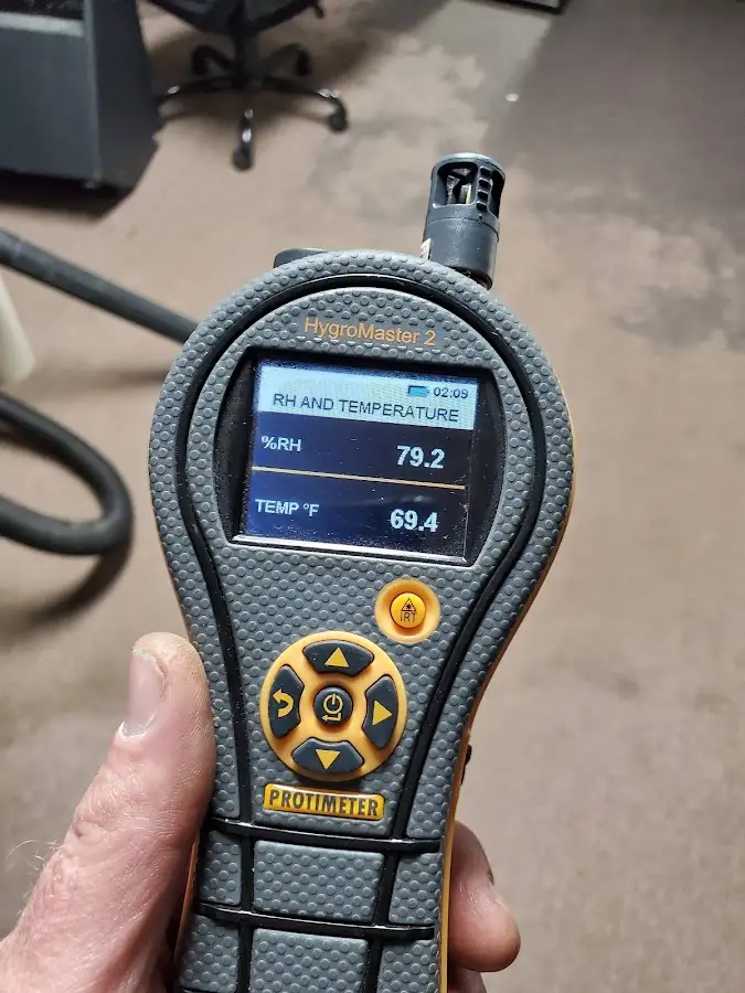 Moisture meter humidity assessment for Mold Remediation & Removal in Tisbury